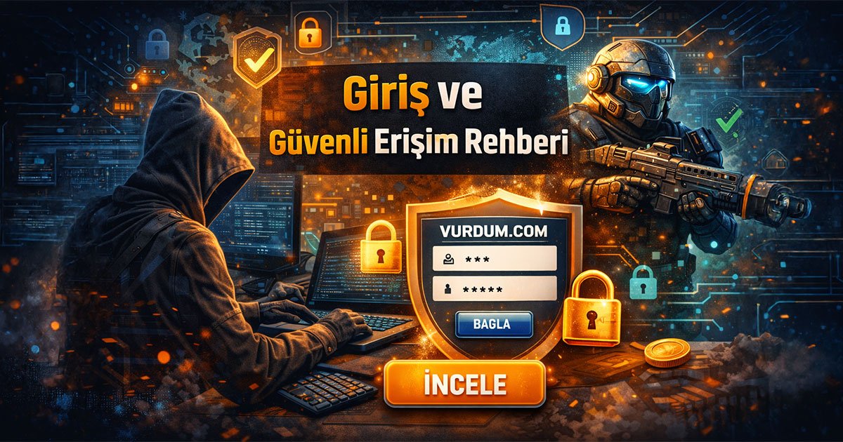 Vurdum giriş ve güvenli erişim rehberi görseli